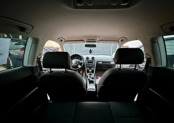 Audi A3 cena 17500 przebieg: 205000, rok produkcji 2007 z Jaworzno małe 326